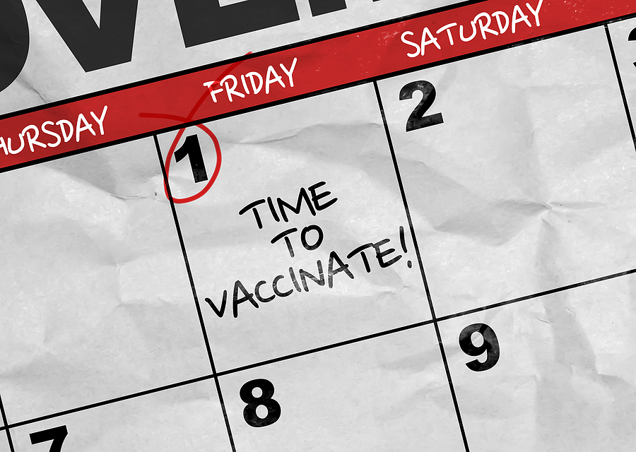 Scheduling Vaccination Work Flow